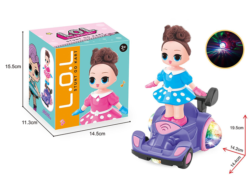 B/O Stunt Surprise Doll Kart