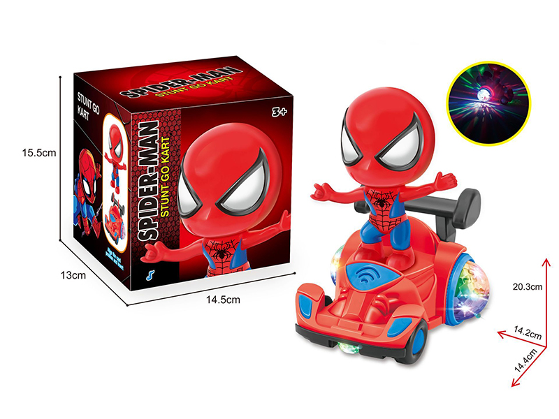 B/O Stunt Spider Man Kart