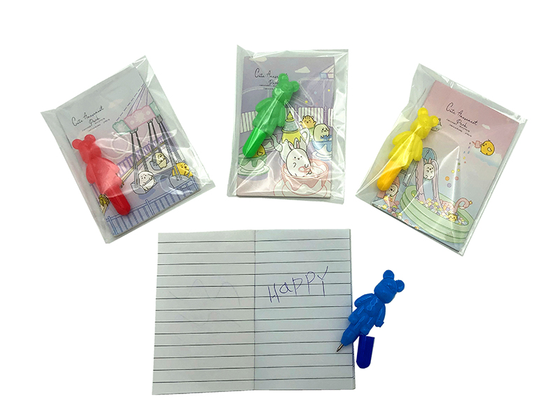 Cartoon Book + Ballpoint Pen(2PCS)