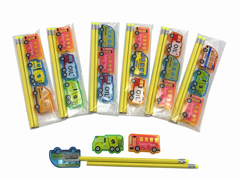 Pencil Sharpener + Pencil(5PCS)