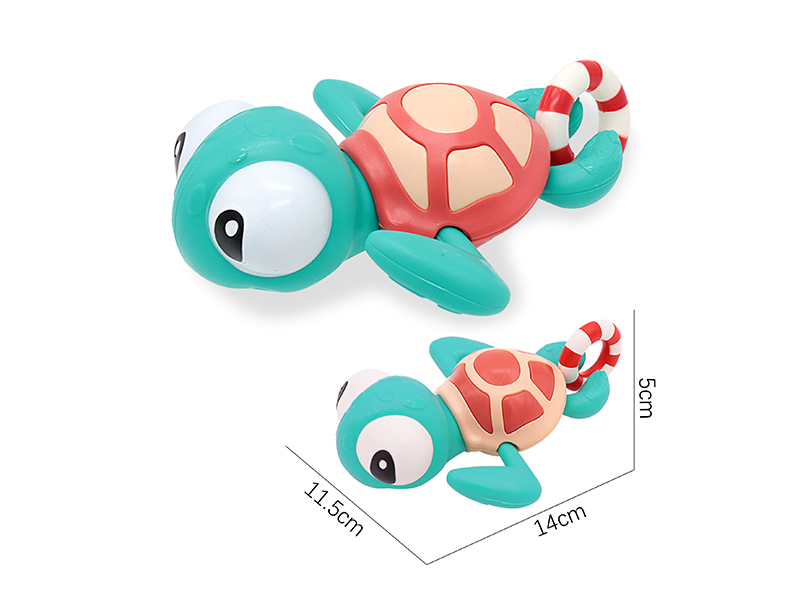 Pull Line Swimming Turtle(2 Colors Mixed)