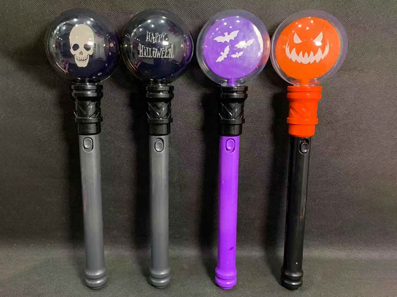 Halloween Rotating Flash Stick With 10 Lights(No Music)