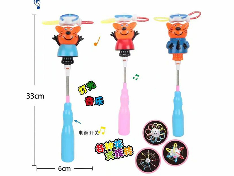 Fiber Optic Rotating Flash Stick