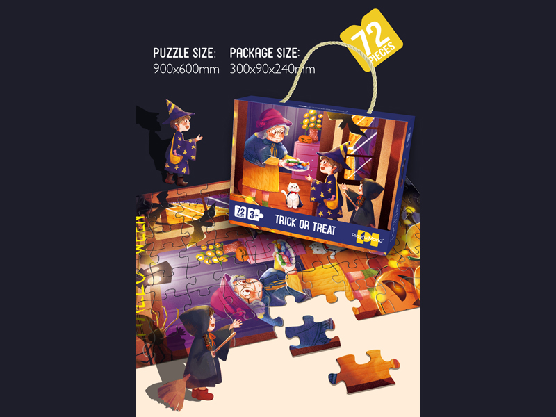 Halloween Puzzle 72PCS