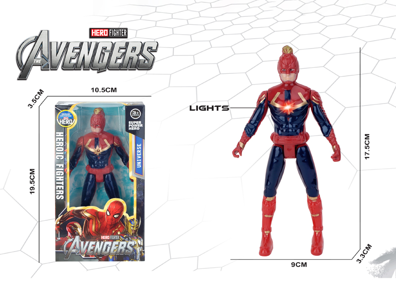 Captain Marvel With Lights