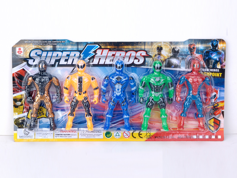 5PCS Warrior Toy