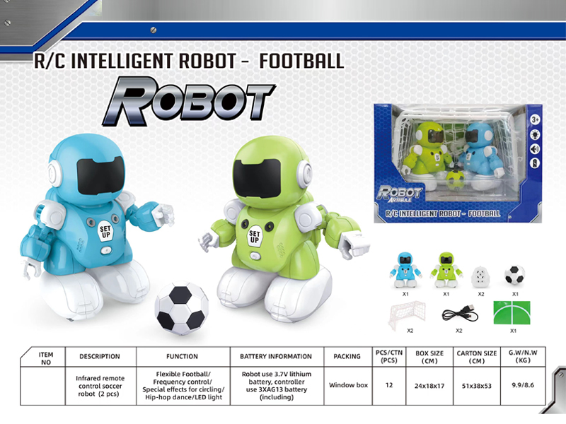 2PCS Infrared Remote-Controlled Robot