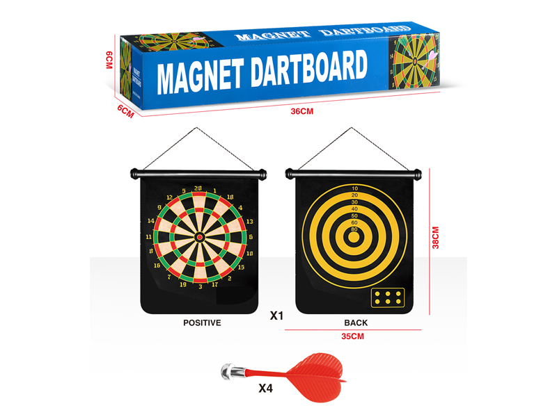 12 Inch Double Sided Magnetic Target Toy