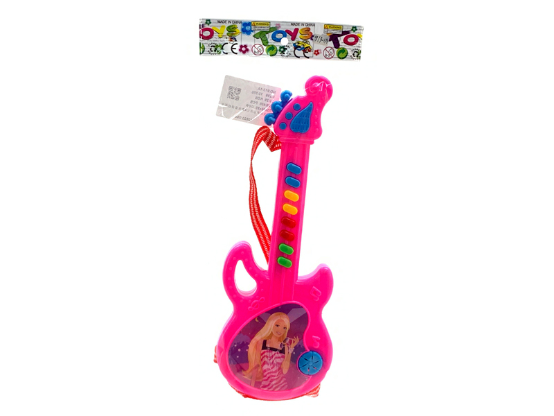 Doll 3D Guitar Toy With Music