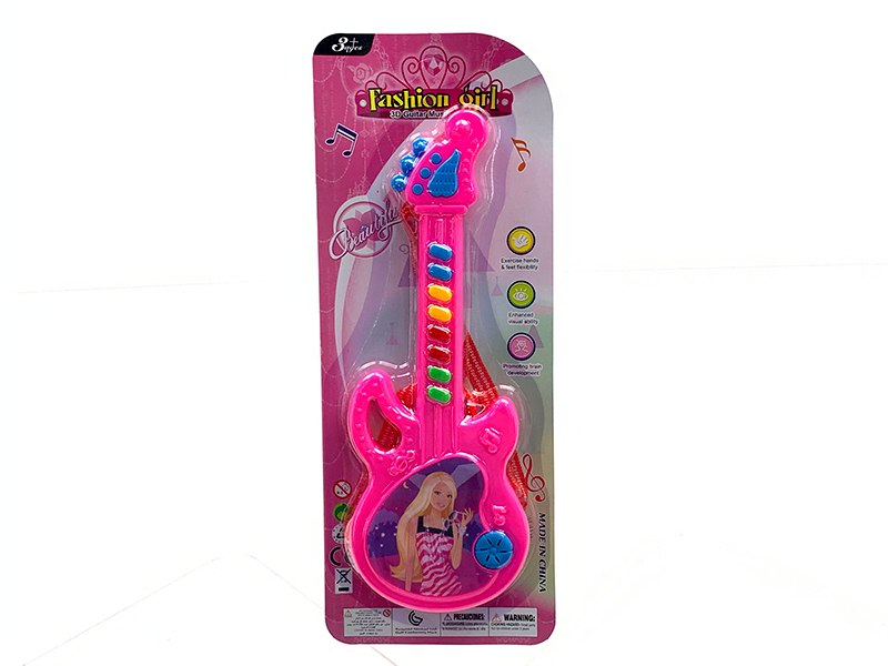 Doll 3D Guitar Toy With Music