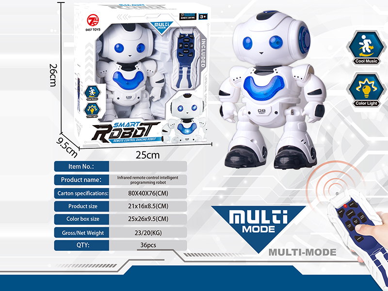 IR Remote Control Intelligent Programming Robot