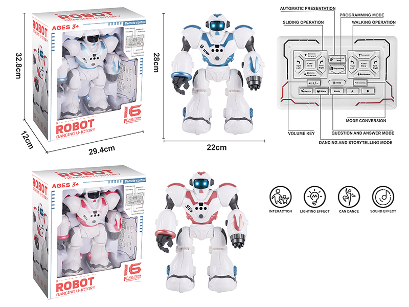 IR Remote Control Intelligent Programming Robot