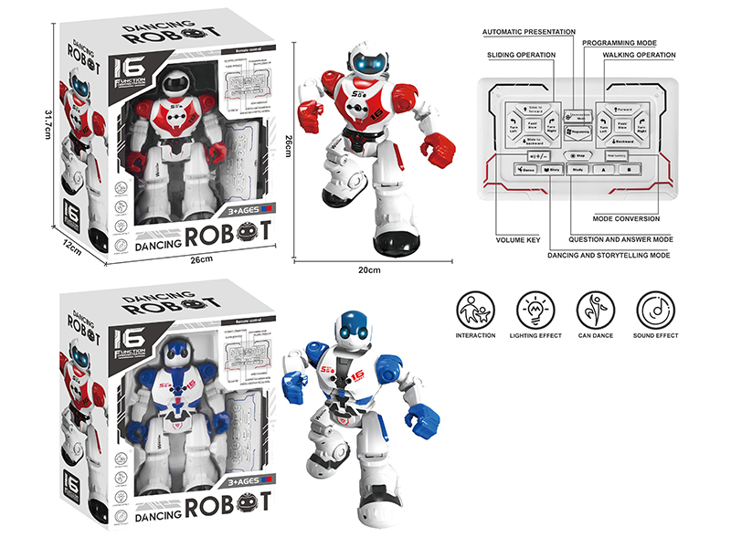 IR Remote Control Intelligent Programming Robot