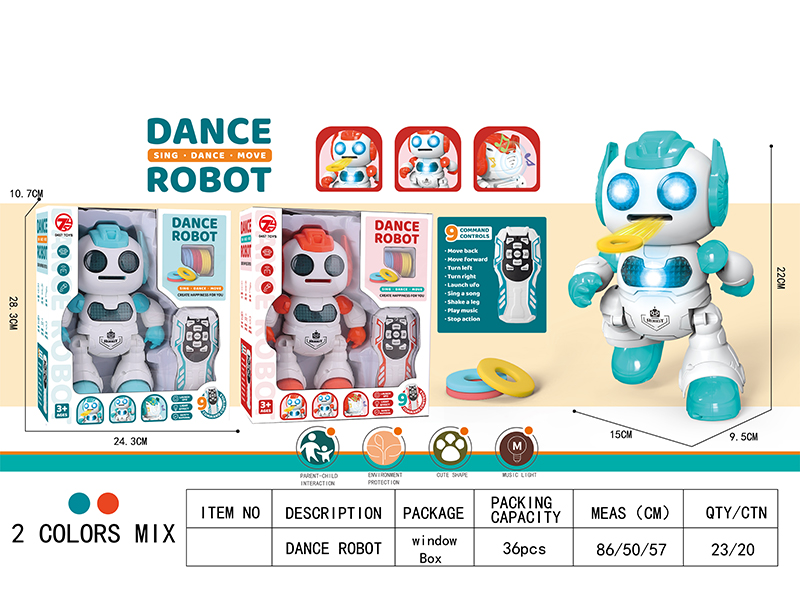 IR Remote Control Intelligent Programming Robot(Launch UFO)