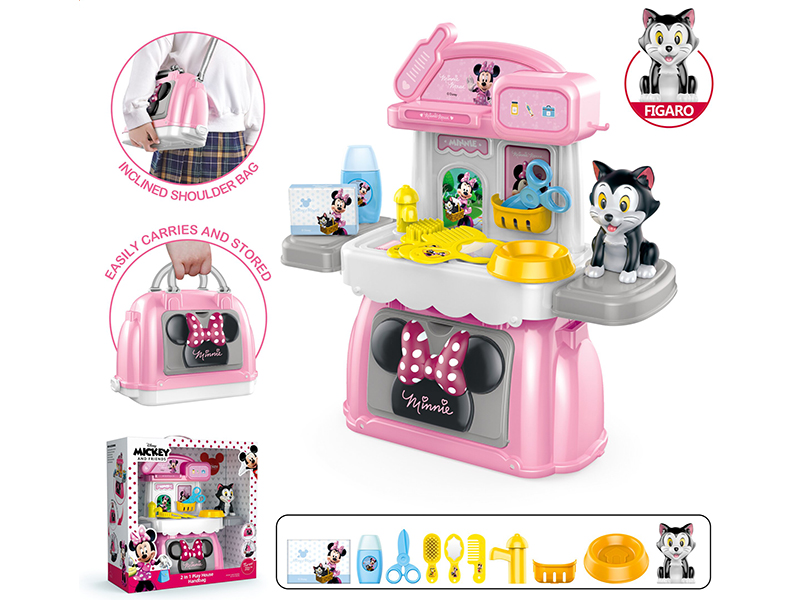 2 In 1 Play House Handbag & Pet Store