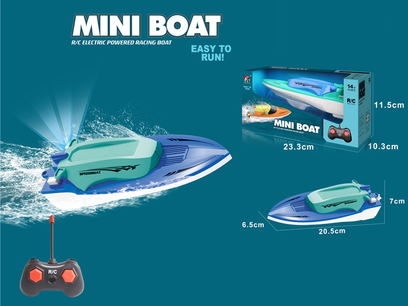 2CH R/C Flat Headed Boat