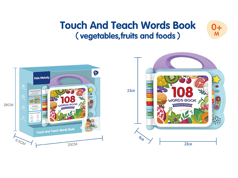 E-Book(Vegetables, Fruits And Foods)108 Words