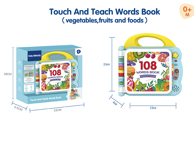 E-Book(Vegetables, Fruits And Foods)108 Words