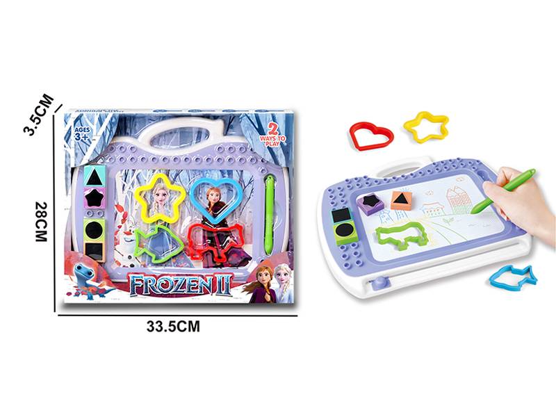 Magnetic Color Ice And Snow Writing Board +Pen+Accessories