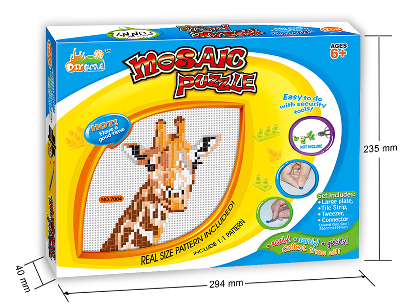 Giraffe Mosaic Puzzle