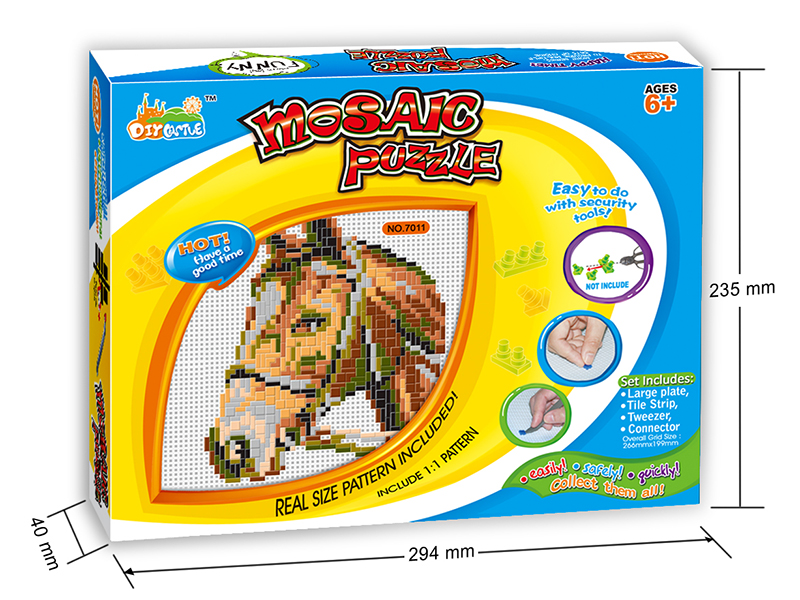 Horse Mosaic Puzzle