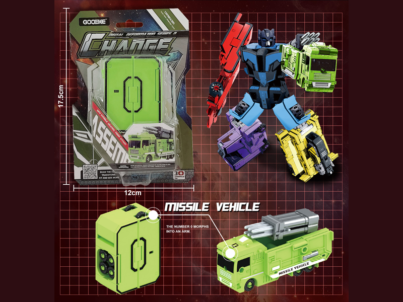 Medium Number Transformable Toy