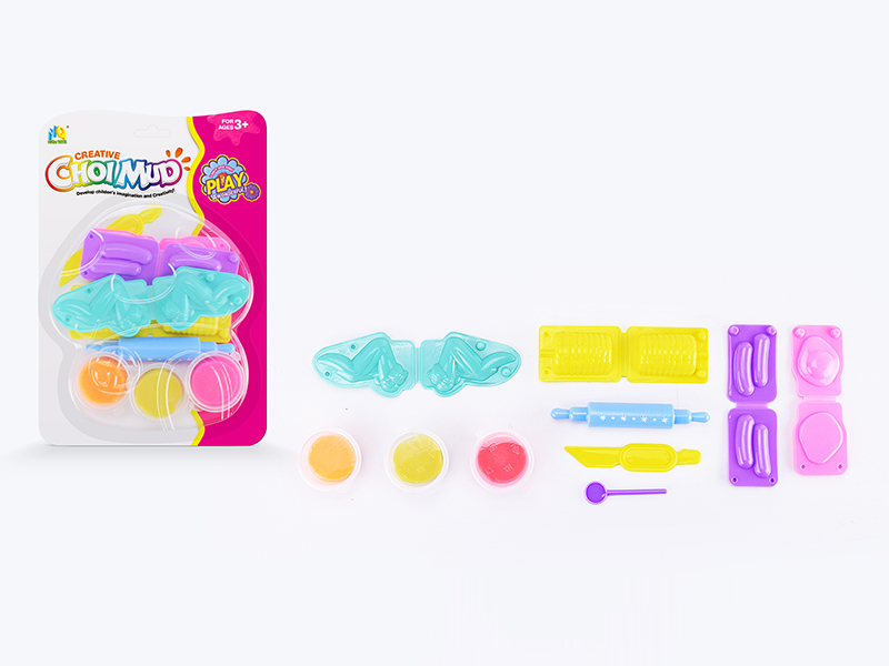 Colored Clay BBQ Set