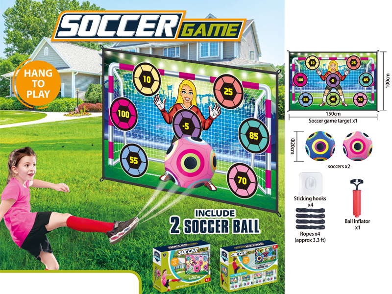 Girl'S Football Cloth+2 Ball