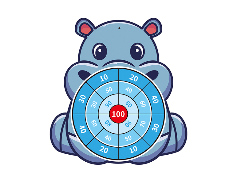 Hippo Velcro Dartboard