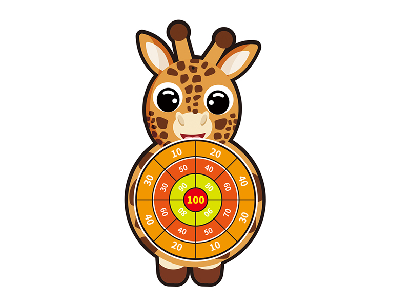 Giraffe Velcro Dartboard