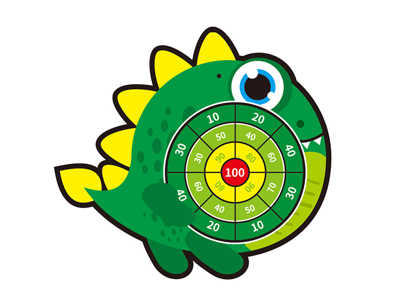 Dinosaur Velcro Dartboard