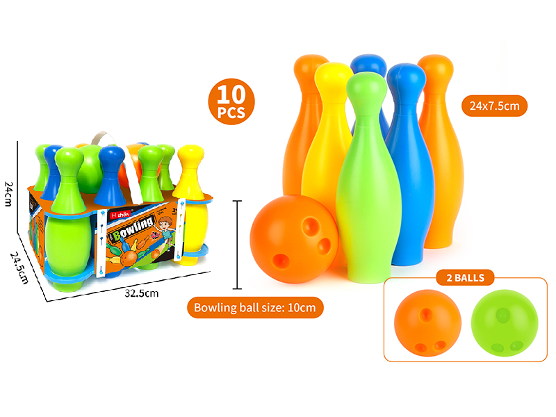 Bowling Toy(Plastic)10PCS