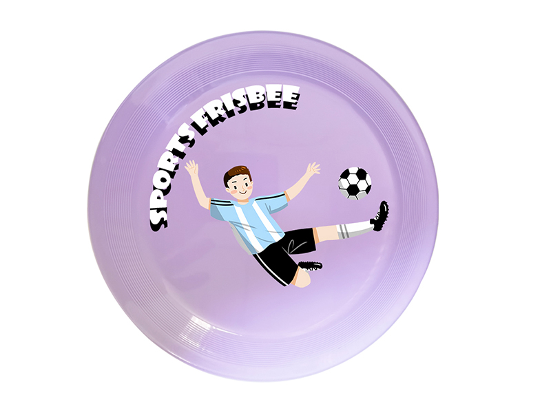 UV Printing Frisbee Toy 20cm - Football Theme