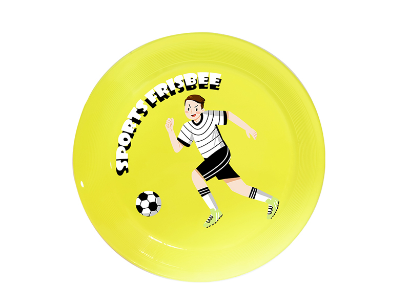 UV Printing Frisbee Toy 20cm - Football Theme