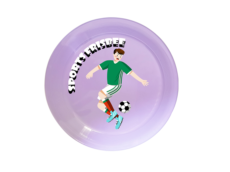 UV Printing Frisbee Toy 20cm - Football Theme