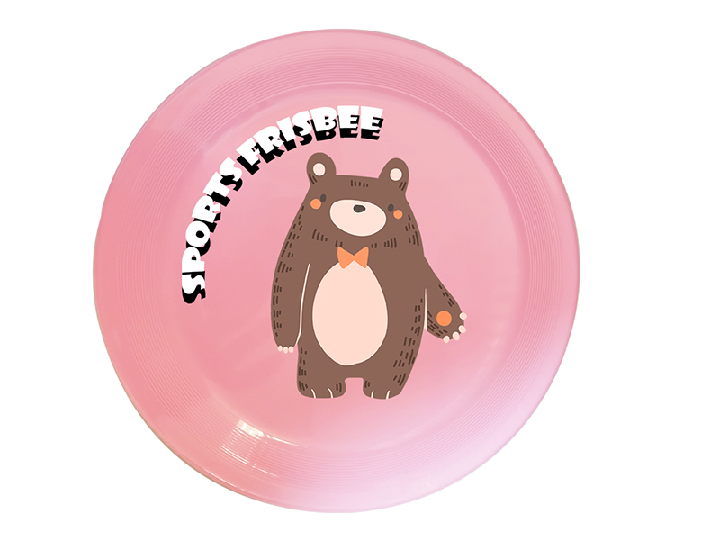 UV Printing Frisbee Toy 20cm - Bear Theme