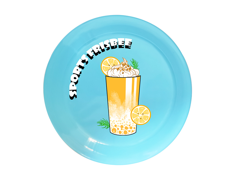 UV Printing Frisbee Toy 20cm - Drink Theme