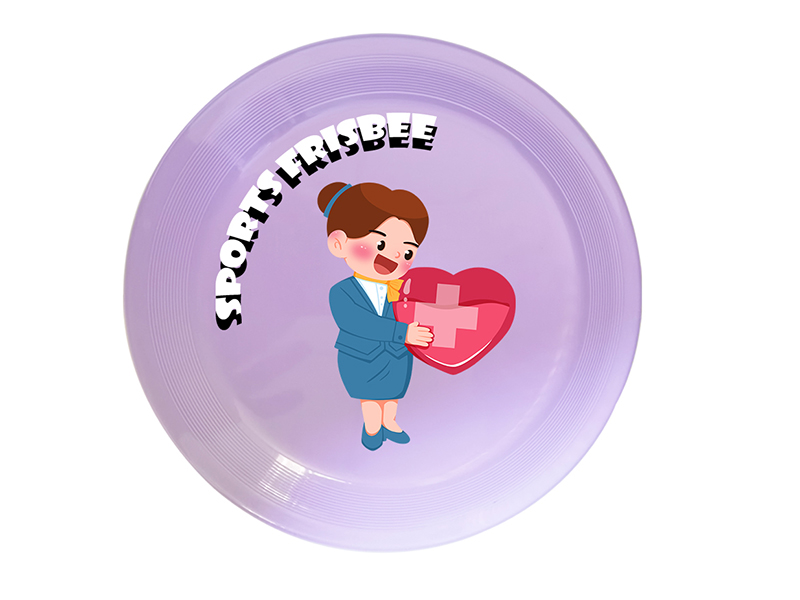 UV Printing Frisbee Toy 20cm - Love Theme