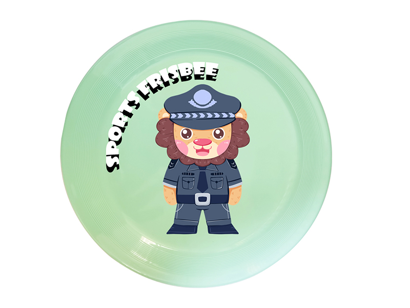 UV Printing Frisbee Toy 20cm - Policeman Theme