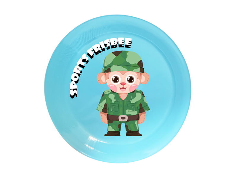 UV Printing Frisbee Toy 20cm - Soldier Theme