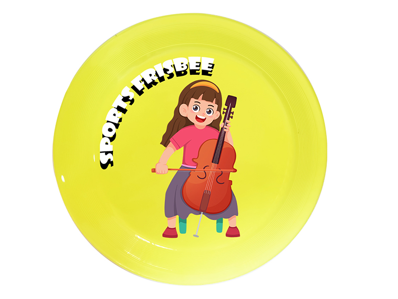 UV Printing Frisbee Toy 20cm - Music Theme