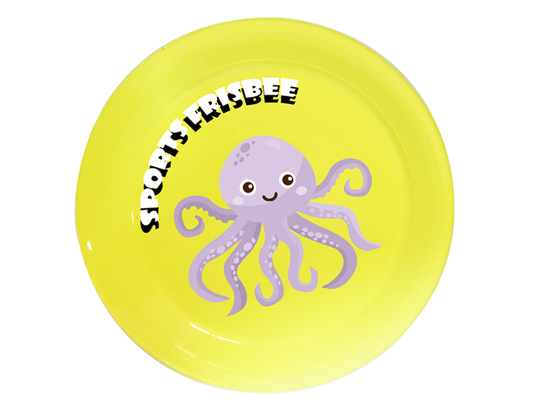 UV Printing Frisbee Toy 20cm - Octopus