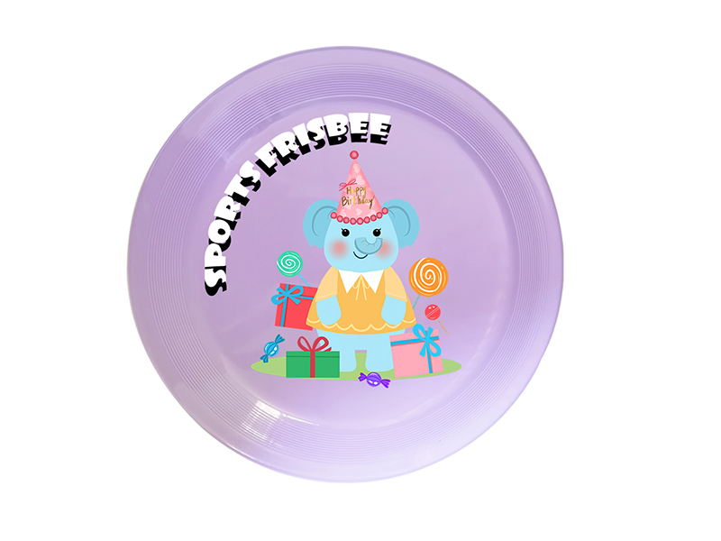 UV Printing Frisbee Toy 24cm - Elephant