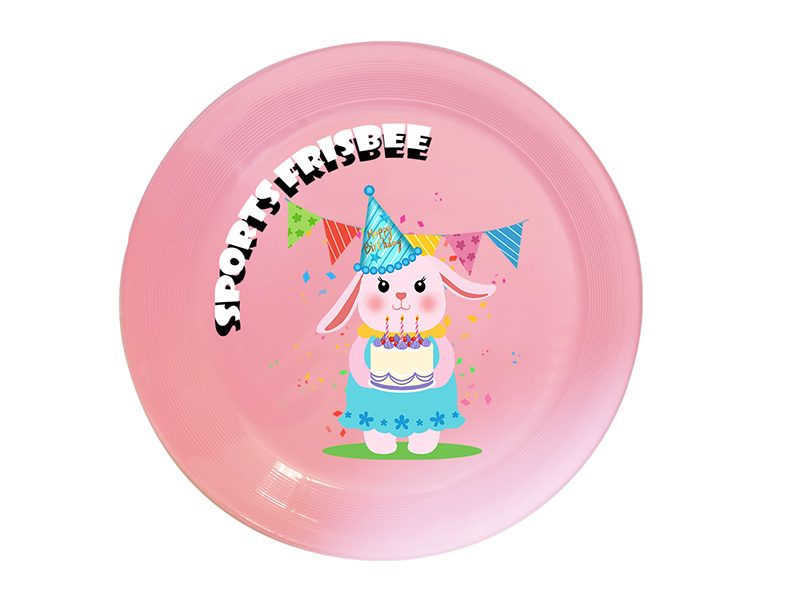 UV Printing Frisbee Toy 24cm - Rabbit