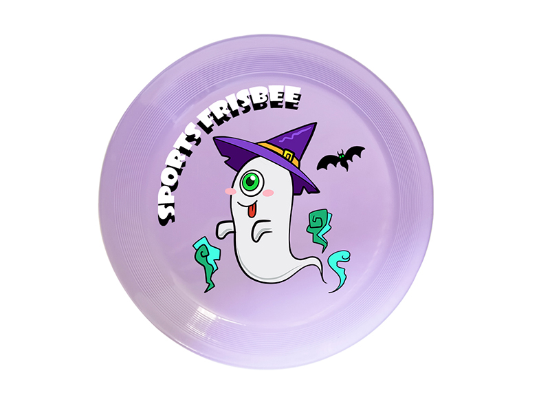 UV Printing Frisbee Toy 24cm - Halloween Theme