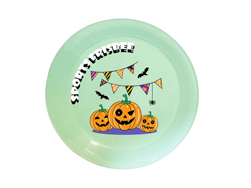 UV Printing Frisbee Toy 24cm - Halloween Theme