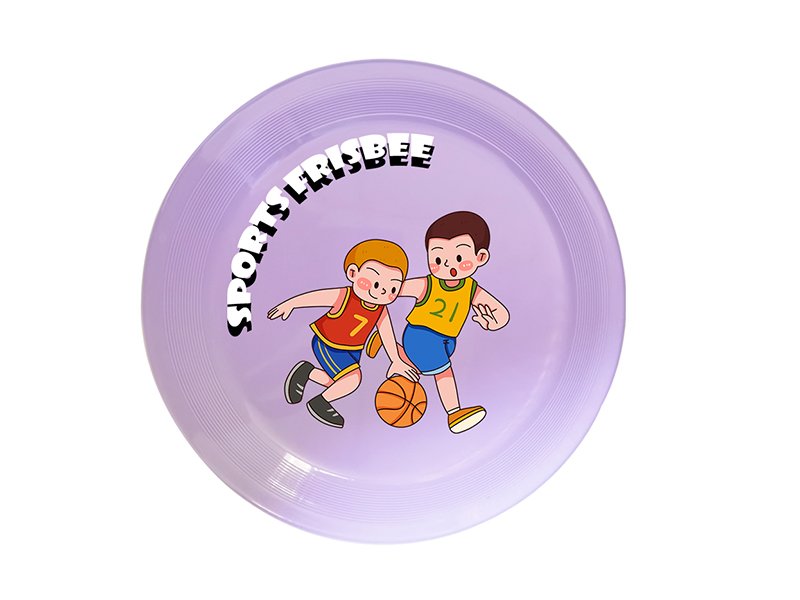 UV Printing Frisbee Toy 24cm - Play Basketball Theme