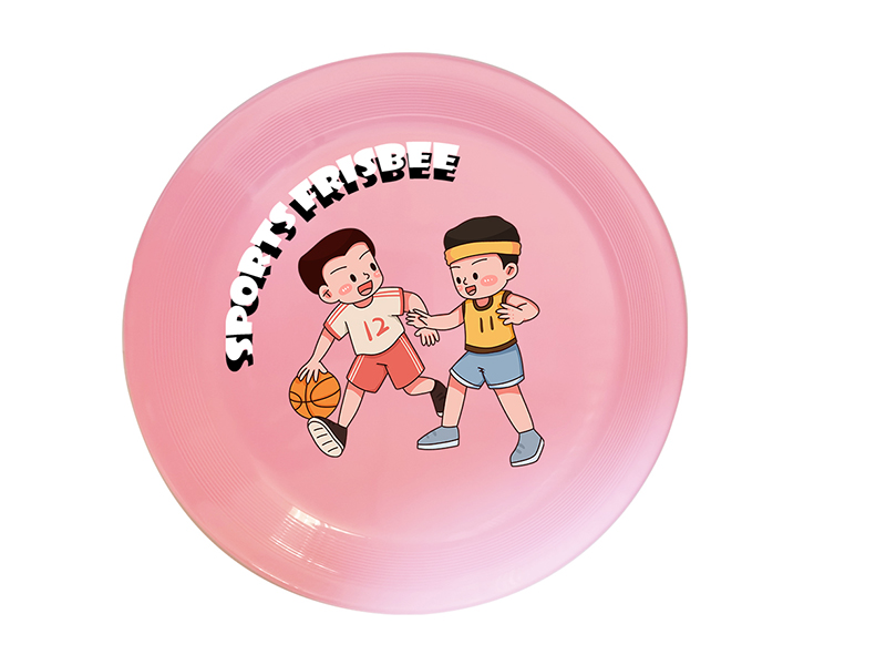 UV Printing Frisbee Toy 24cm - Play Basketball Theme