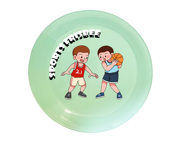 UV Printing Frisbee Toy 24cm - Play Basketball Theme