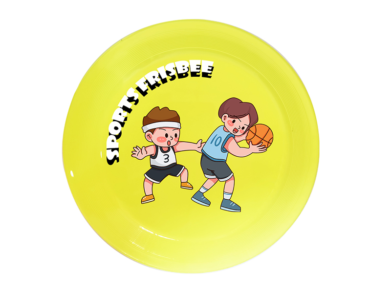 UV Printing Frisbee Toy 24cm - Play Basketball Theme